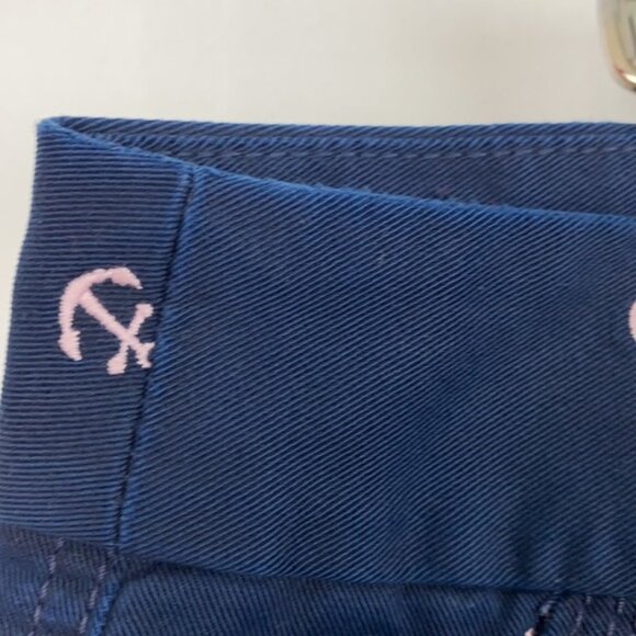 NWT J.Crew 10 Bermuda Chino Shorts Navy Pink Anchors - Picture 6 of 13